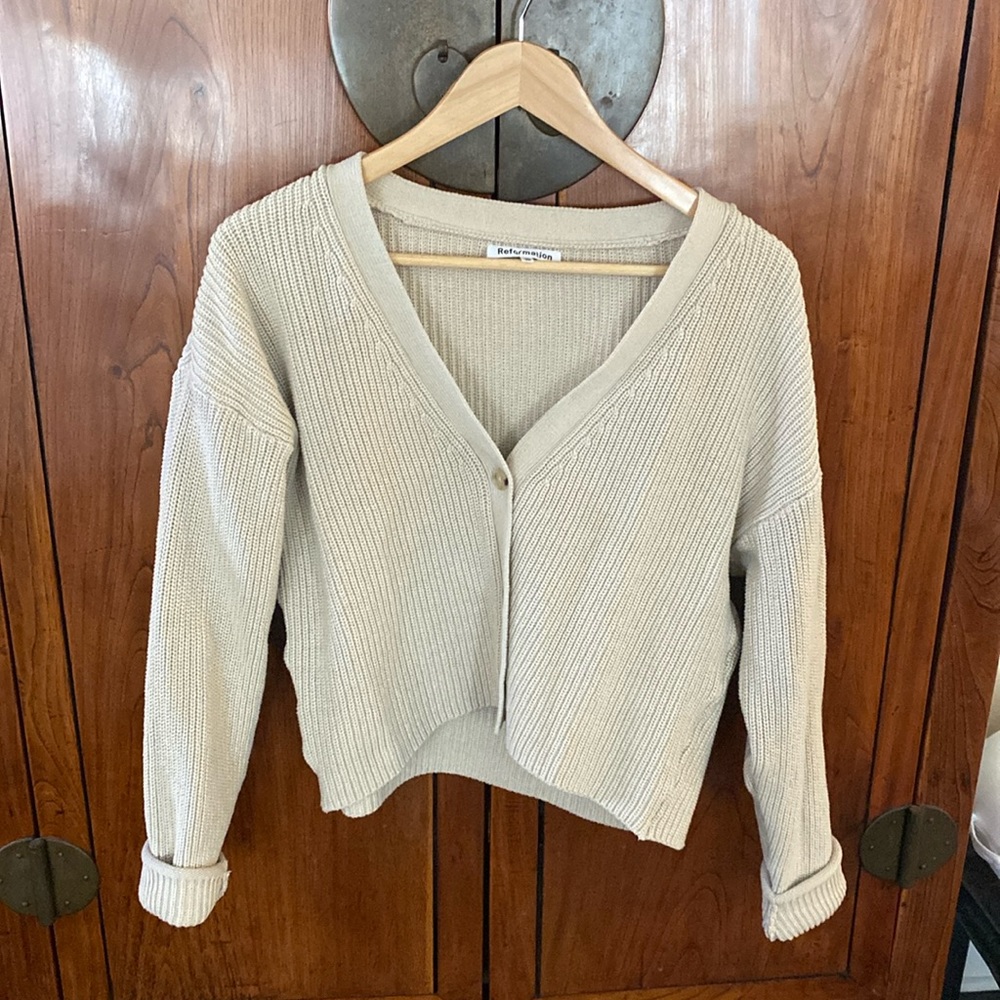 Reformation Elke Cardigan Sweater